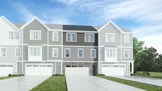 New construction Townhouse house 2100 Terrawood Drive, Durham, NC 27703 - photo 3 3