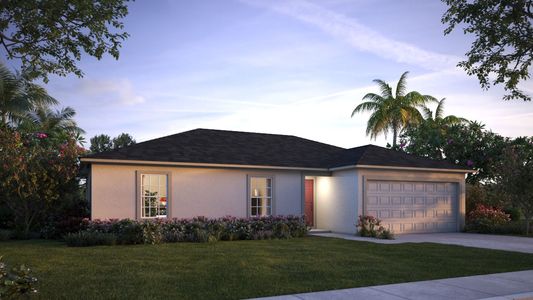 New construction Single-Family house 261 Gladiola Court, Poinciana, FL 34759 - photo 1 1