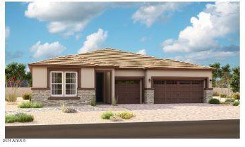 New construction Single-Family house 20177 W Hollyhock Street, Buckeye, AZ 85396 Darius- photo 0