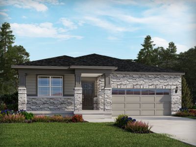 New construction Single-Family house 6011 Sugarloaf Street, Brighton, CO 80601 - photo 1 1
