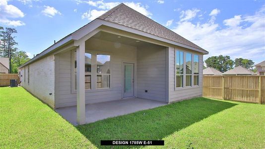 New construction Single-Family house 1354 Lakeside Creek Road, Magnolia, TX 77354 Design 1785W- photo 26 26
