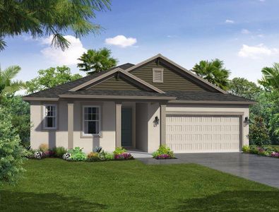 New construction Single-Family house 34952 Mulrion Drive, Zephyrhills, FL 33541 - photo 0