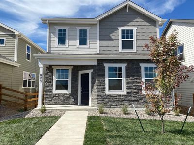 New construction Single-Family house 823 N Bently Street, Watkins, CO 80137 The Greenbriar- photo 0