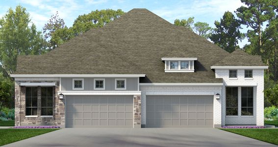 New construction Single-Family house 1547 Cathedral Bend Drive, Missouri City, TX 77459 Enclave - Villas- photo 1 1
