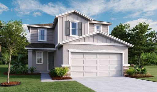 New construction Single-Family house 808 Blue Creek Drive, Haines City, FL 33844 - photo 1 1
