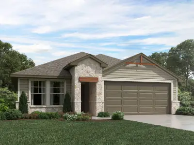 New construction Single-Family house St Thomas Dr & Easton Lane, Del Valle, TX 78617 - photo 0