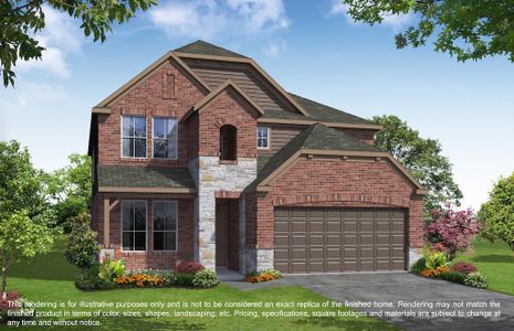New construction Single-Family house PLAN 270, 15303 Winding Boardwalk Way, Houston, TX 77044 - photo