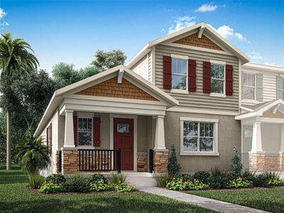 New construction Townhouse house 9908 Red Canoe Alley, Orlando, FL 32832 - photo 0