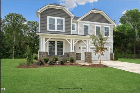 New construction Single-Family house 87 Macy Circle, Wendell, NC 27591 MULHOLLEM- photo 0