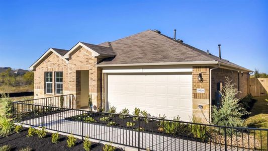 New construction Single-Family house 13805 Dismuke Dr, Manor, TX 78653 The Irvine- photo 0 0