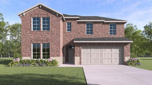 New construction Single-Family house 741 New Dawn Drive, Lavon, TX 75166 H233 Alpine- photo 0