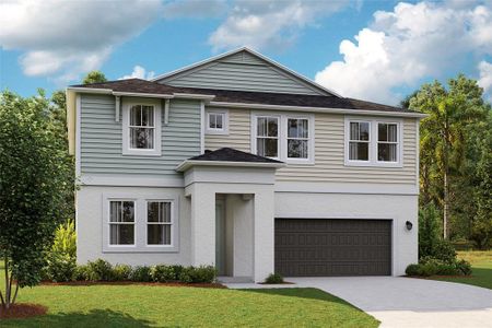 New construction Single-Family house 12222 Cattleside Drive, Lithia, FL 33547 Anna Maria- photo 0