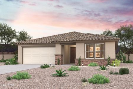 New construction Single-Family house 1378 W Pelayo Street, Coolidge, AZ 85128 MESQUITE- photo 0