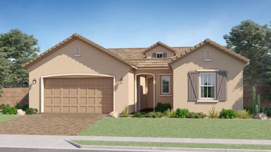 New construction Single-Family house 23082 E Lords Way, Queen Creek, AZ 85142 Aspen Plan 4578- photo 0