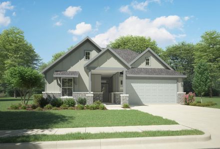New construction Single-Family house 211 Gullivers Drive, Elgin, TX 78621 Pulitzer | Trinity Ranch- photo 0 0