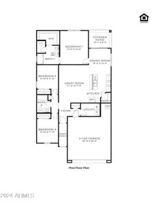 New construction Single-Family house 3564 N Sequoia Street, Casa Grande, AZ 85122 Baxter- photo