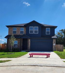 New construction Single-Family house 14002 Copperpod Court, Crosby, TX 77532 Rio Grande- photo 0