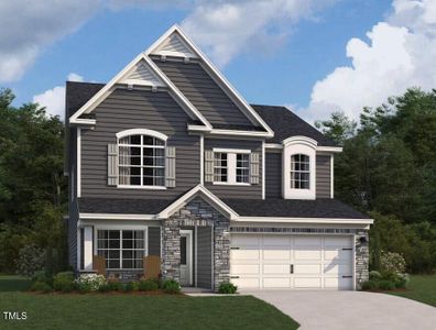 New construction Single-Family house 3313 Oakfields Road, Unit Lot 4, New Hill, NC 27562 - photo 0