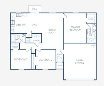 New construction Single-Family house 2009 Aster Way, Poinciana, FL 34759 - photo 0