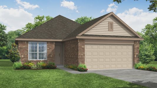 New construction Single-Family house 303 Mouflon Drive, Huntsville, TX 77320 The Asbury- photo 0