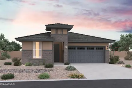 New construction Single-Family house 31985 N 117Th Avenue, Peoria, AZ 85383 Bluebell- photo 0