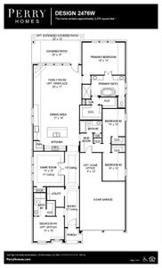 New construction Single-Family house 12322 Palmetto Drive, Mont Belvieu, TX 77523 Design 2476W- photo 1 1