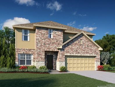 New construction Single-Family house 117 Beveridge, Seguin, TX 78155 Gage Homeplan- photo 0 0