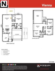 New construction Single-Family house 30123 Gold Finch Place, Fulshear, TX 77441 Vienna- photo 1 1