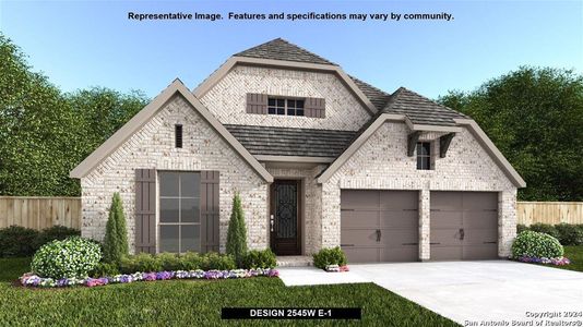New construction Single-Family house 1470 Brewerton, San Antonio, TX 78253 Design 2545W- photo 0 0