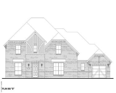 New construction Single-Family house Plan 860, 1317 Limestone Ridge, Mansfield, TX 76063 - photo