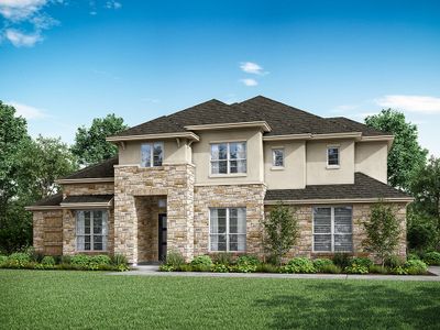 New construction Single-Family house 5033 Estates Oak Way, San Antonio, TX 78263 Aransas B- photo 0