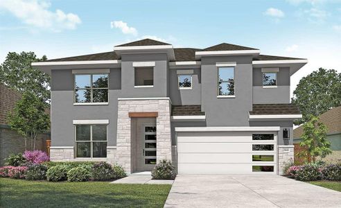 New construction Single-Family house 1916 Red Berry Pass, Georgetown, TX 78628 Premier Series - Magnolia- photo 0