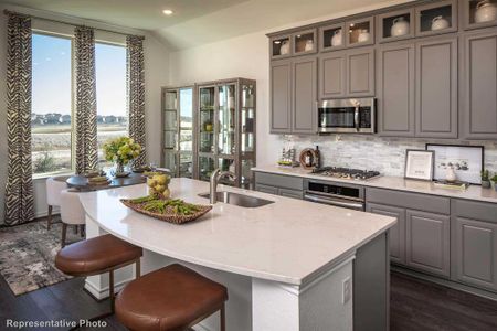 New construction Single-Family house 2008 Tobiano Trce, Georgetown, TX 78633 Chesterfield Plan- photo