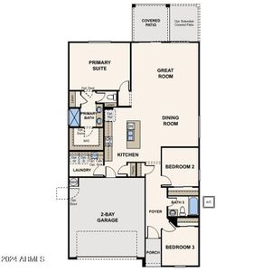 New construction Single-Family house 40090 W Bravo Drive, Maricopa, AZ 85138 Plan 1- photo 1 1