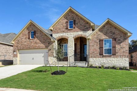 New construction Single-Family house 334 Rhapsody View, Spring Branch, TX 78070 Blanco- photo 0