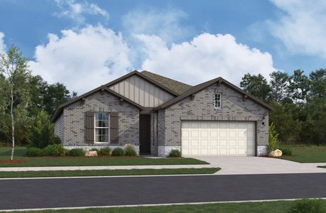 New construction Single-Family house Crockett, 136 Cordova Crossing, Seguin, TX 78155 - photo