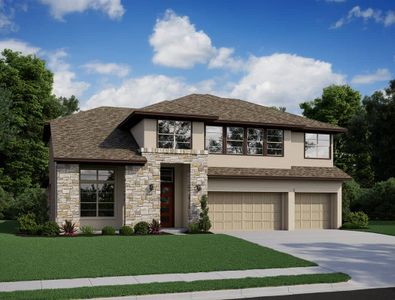 New construction Single-Family house Vienna, 29814 Aaron River Trail, Fulshear, TX 77441 - photo
