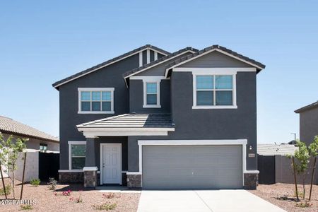 New construction Single-Family house 24250 W Fraktur Road, Buckeye, AZ 85326 Eclipse- photo 0