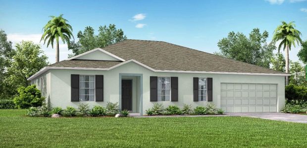 New construction Single-Family house 326 Sw Grimaldo Ter, Port Saint Lucie, FL 34984 Willow- photo 0