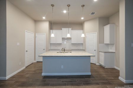 New construction Single-Family house 112 Reno Trail, Floresville, TX 78114 Kingsley- photo 0