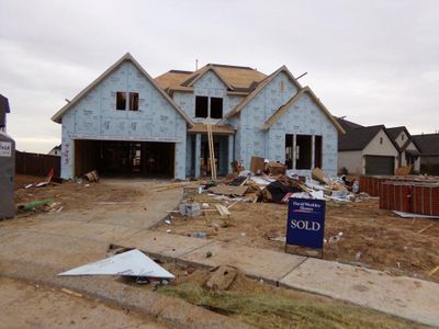 New construction Single-Family house 7643 Redwoods Forest Drive, Katy, TX 77493 The Layton- photo 1 1