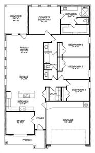 New construction Single-Family house 2904 Blossom Crest Way, League City, TX 77573 Dahlia- photo 1 1