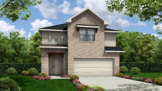 New construction Single-Family house Oriole 40's, 22603 Rising Rosehill Lane, Tomball, TX 77377 - photo