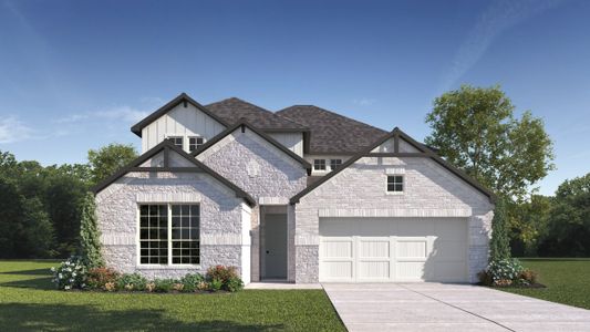 New construction Single-Family house 2212 Magnolia Hill Drive, Leander, TX 78641 The Parker- photo 0