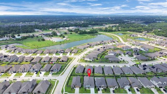 Ariel view of 1242 Muscadine Hollow Lane - conveniently located close to many amenities and great schools!