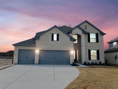 New construction Single-Family house 1731 Chestnut Oak Court, Waxahachie, TX 75165 Wimberly- photo 7 7
