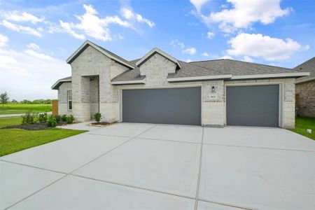 New construction Single-Family house 1822 Homewood Point Lane, Rosharon, TX 77583 The Acadia B with 3-Car Garage- photo 9 9