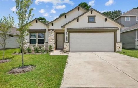 New construction Single-Family house 25066 Lindsey Lane, Magnolia, TX 77354 Elise- photo 0