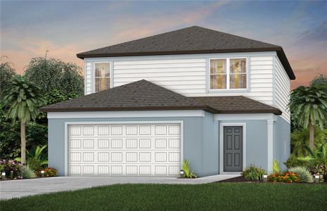 New construction Single-Family house 10627 Hidden Banks Glen, Parrish, FL 34219 McNair- photo 0