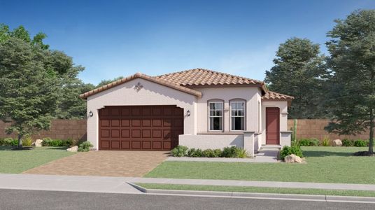 New construction Single-Family house 3332 S 156Th Ave, Goodyear, AZ 85338 Barbaro Plan 3570- photo 0 0